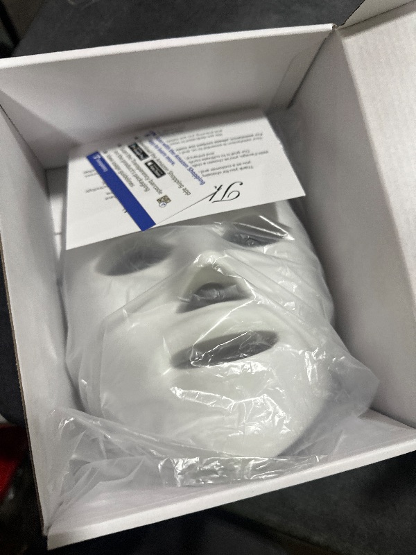 Photo 1 of Red Light Mask for Face, 7 Color Red Light Facial Masks, At-Home Facial Care Device, Portable, Cordless, and Rechargeable