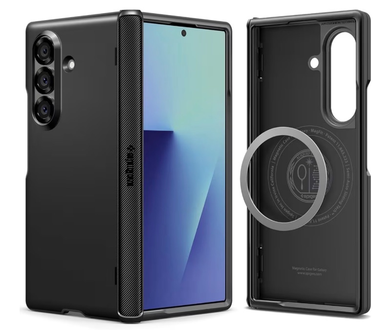 Photo 1 of Spigen for Galaxy Z Fold 7 Case, Slim Armor Pro MagFit [Hinge