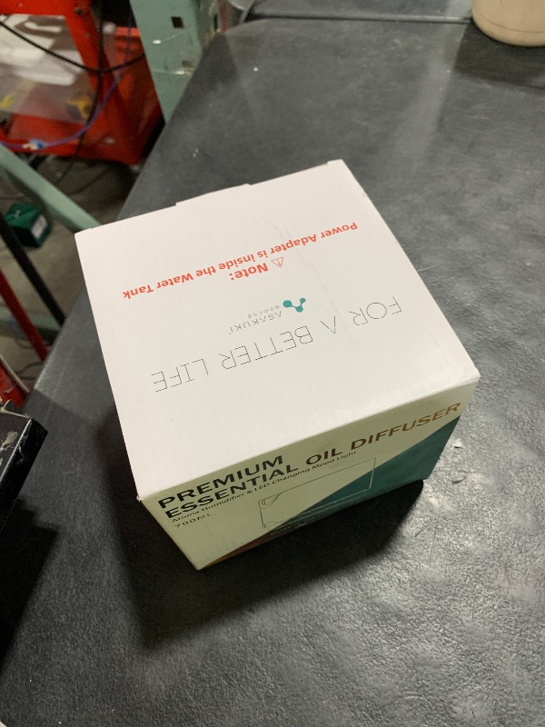 Photo 1 of ASAKUKI 700 ml Premium Essential Oil Diffuser, 5 in 1 Ultrasonic Aromatherapy Fragrant Oil Vaporizer Humidifier, Timer and Auto-Off Safety Switch, 7 LED Light Colors