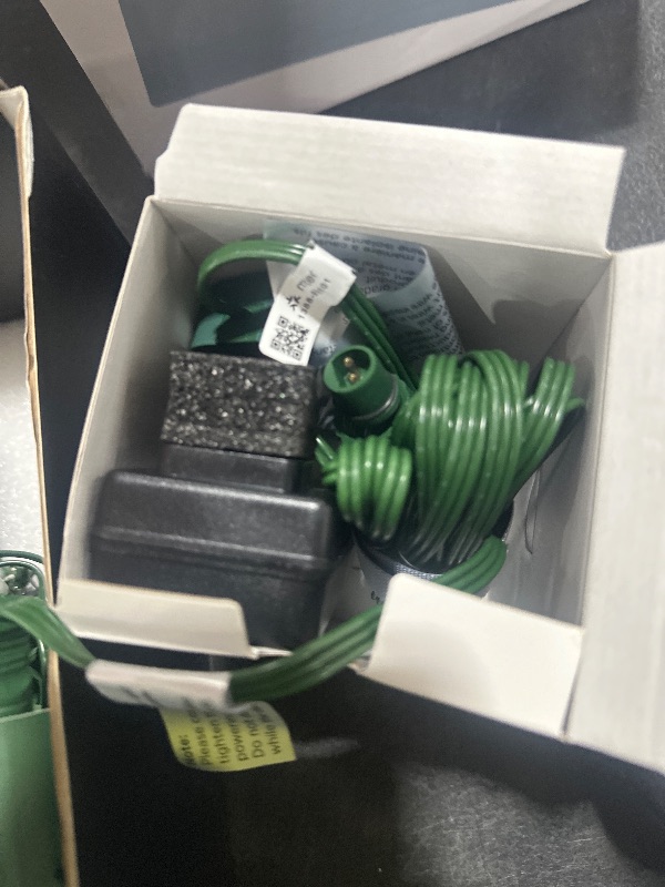 Photo 1 of Govee Outdoor Net Lights, 2.8*9.4ft with RGBIC and DIY Functions, 480 LEDs Smart Net Lights with 64 Modes for Bush Patio Decor, Compatible with Alexa & Google Assistant, Outdoor Waterproof, Green Wire