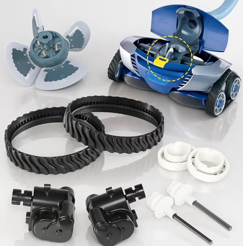 Photo 1 of R0796200 Complete MX8 / MX8 Elite Tune Up Kit, Replacement Parts for Zodiac Baracuda Pool Cleaner Vacuum MX8 MX6 MX8EL MX6EL Rebuild Kit, R0524900, R0526100, R0527000, R0525100, R0524700, R0524800
