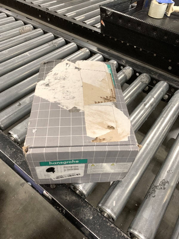 Photo 1 of hansgrohe Ecostat Modern Premium Volume and Auto Temperature Control 2-Handle Thermostatic Shower Valve Trim with Diverter in Chrome, 04231000