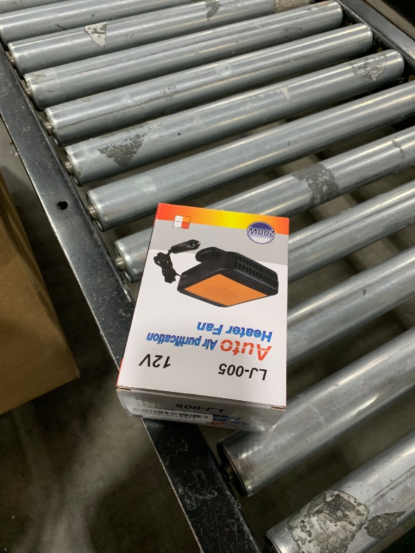 Photo 1 of Car Heater 12V Portable Car Heater and Defroster 200W Fast Heating & Cooling Fan,Plug In Cigarette Lighter Heaters Windshield Defogger,360° Rotary Portable Car Heaters for Vehicle