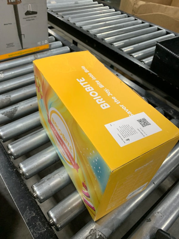 Photo 1 of BRIOBITE Ice Cream Maker Machine – Premium Electric Mini Maker Machine with Low-Noise Operation, Rechargeable,Perfect for Gelato, Sorbet & Frozen Yogurt, Easy to Clean,Silver