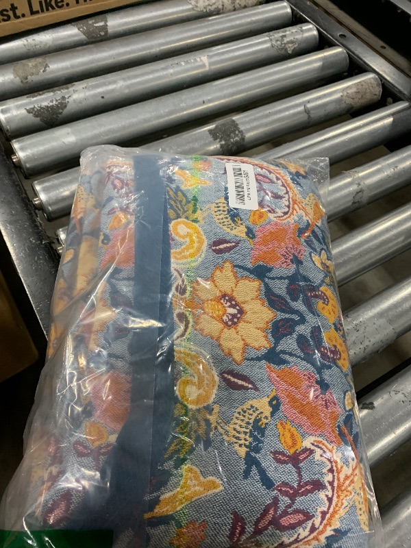 Photo 1 of XIBLC Boho Throw Blanket for Bed, 100% Cotton Soft Rustic Quilt Fall Blanket, 50"x60" Floral Printed Farmhouse Decor Bed Blankets, All Season Rustic Reversible Bohemian Throw Quilt