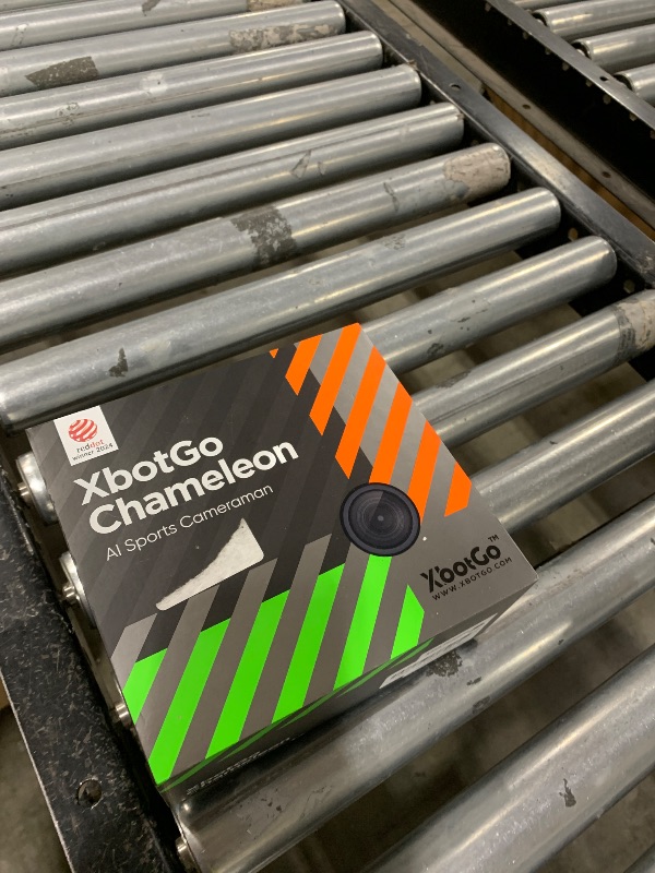 Photo 1 of XbotGo Chameleon AI Auto Sports Action Camera - 4K 60FPS Soccer Camera and Basketball Tracking Camera for Team Sports, Live Streaming, No Subscription, Works with iOS & Android (Lava Graphite)
