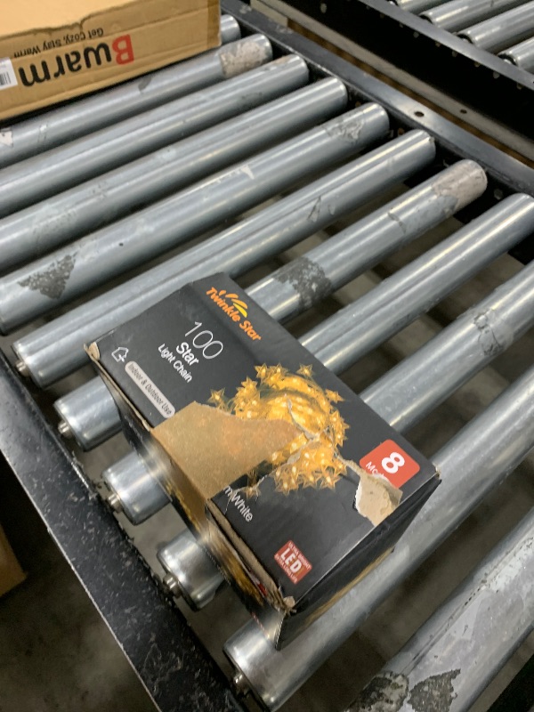 Photo 1 of Twinkle Star 100 LED Star String Lights, 33FT Plug in Fairy String Lights Waterproof for Bedroom Decor, Indoor, Outdoor, Wedding Party, Christmas Tree, New Year, Ramadan, Warm White