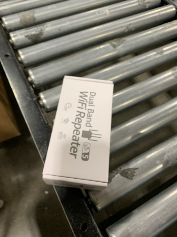 Photo 1 of 1200Mbps Dual Band 5GHz/2.4GHz WiFi Extender, WiFi Extender Signal Booster, 12880 Sq.Ft Coverage, 105-Device Support, Setup for Home & Outdoor Use