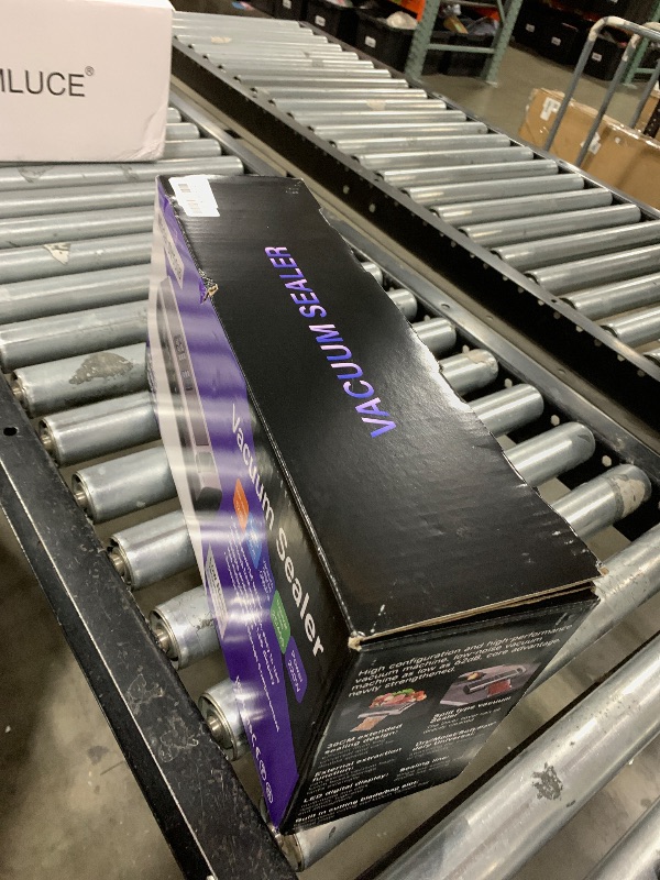 Photo 1 of 90KPa Portable Vacuum Sealer Machine for Food, One-Touch Open Lid, Detachable & Easy to Clean, Vertical Placement Saves Space, Powerful Suction for Freezer Bags & Food Storage