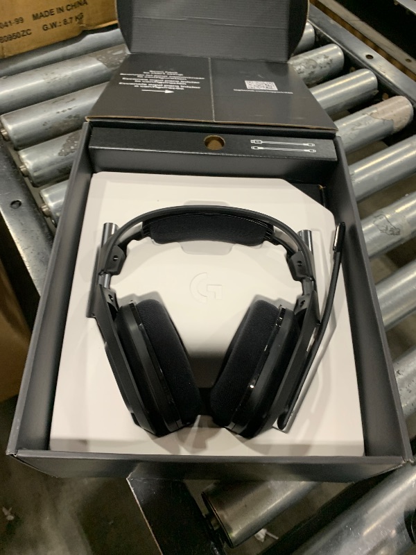 Photo 1 of Logitech G Astro A50 Multi-Platform Wireless Gaming Headset + Base Station for PS5/Xbox/PC: PLAYSYNC Audio Switcher, <16bit/48kHz (Console), <24bit/48kHz (PC), 24hr Battery, 2.4GHz & BT - Black