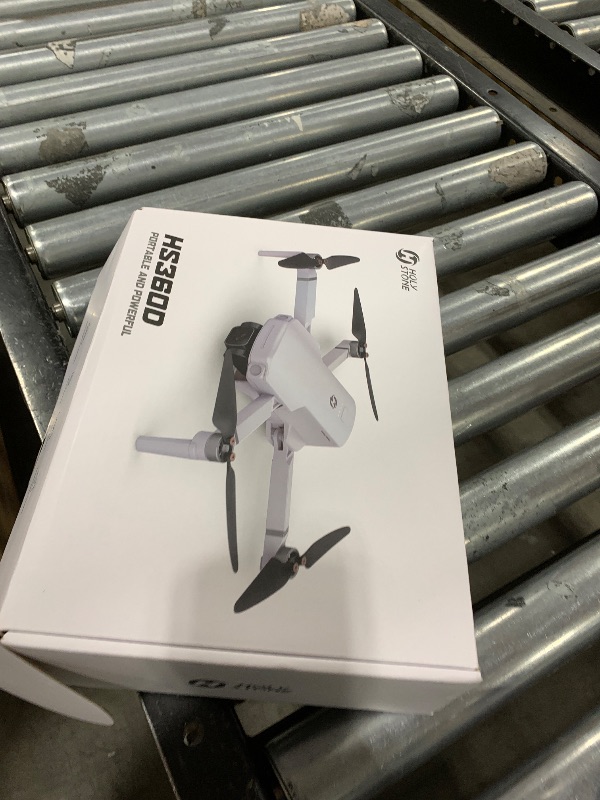 Photo 1 of Holy Stone HS360D GPS Drones With 4K Camera For Adults, 249g RC Quadcopter with 80-Min Flight Time, 20000ft Range FPV Transmission Beginner Drone, Auto Return, 2 Batteries, Upgraded HS360S