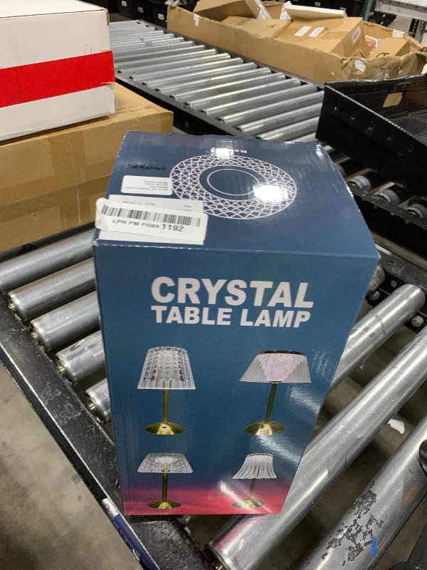 Photo 1 of ?3200mAh?Brass Table Lamp, 3 Colors+Dimmable+Touch Crystal Lamp LED Gold Lamp, Mood Lighting Mood Light, Brass Decor for Bedroom/Bathroom/Kitchen/Dinner/Bar/Entryway/Buffet, Traditional Home Decor