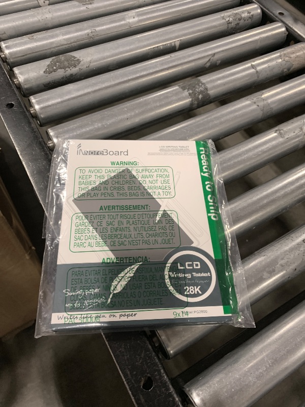 Photo 1 of 10 inch LCD Writing Tablet Electronic Writing Notebook with PU Protective Cover Erasable Drawing Pad Gift for Adults at Home Business Office(Black