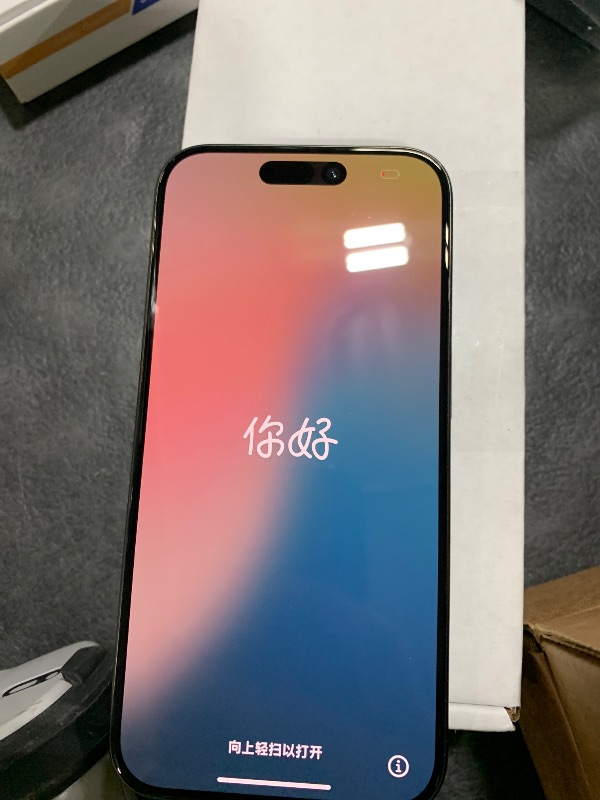 Photo 1 of Apple iPhone 15 Pro, 128GB, Black Titanium - Unlocked (Renewed)