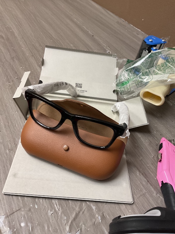 Photo 1 of Ray-Ban Meta (Gen 2), Skyler, Shiny Black | Smart AI Glasses for Men, Women — 2x Battery Life — 3K Ultra HD Resolution — 12 MP Ultra-Wide Camera, Audio, Video — Transitions® Graphite Green Lenses