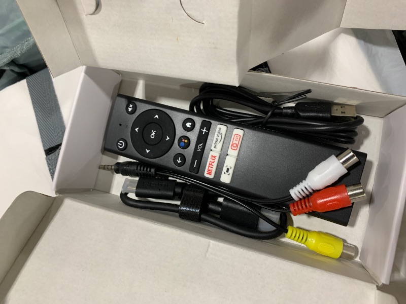 Photo 1 of *SEE NOTES** Google TV Projector 4K Support - CiBest Smart Projector with WiFi 6 and Bluetooth, Outdoor Movie Proyector Full-Sealed Optical Engine 3000 ANSI Home Ceiling Projector with Autofocus, Streaming Apps