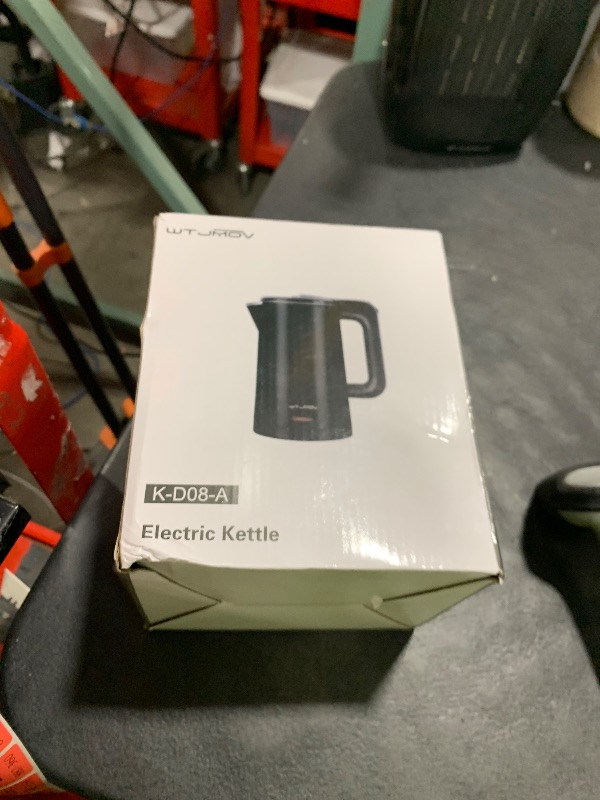 Photo 1 of 0.8L Electric Kettle Stainless Steel, 800 Watts Small Electric Kettle 27 Ounce Fast Boil Auto Shut-off, Portable Water Boiler for Small Kitchen, Business Trip and More