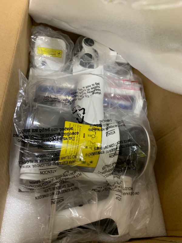 Photo 1 of Comvtu 80,000PRM Powerful Motor Cordless Vacuum Cleaner 2 Adjustable Modes and 2200mAH Rechargeable Battery up to 35 Mins Worktime (Sliver White)