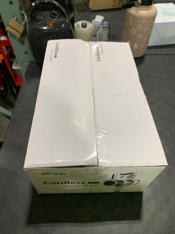 Photo 1 of Comvtu 80,000PRM Powerful Motor Cordless Vacuum Cleaner 2 Adjustable Modes and 2200mAH Rechargeable Battery up to 35 Mins Worktime (Sliver White)