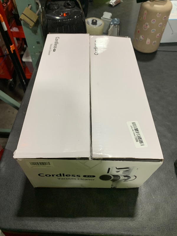 Photo 1 of Comvtu Cordless Vacuums, 80,000PRM Powerful Motor Vacuum Cleaner and 2200mAH Rechargeable Battery up to 35 Mins Worktime, 2 Adjustable Modes, Detachable Parts, Wireless Stick Vacuum (Night White)