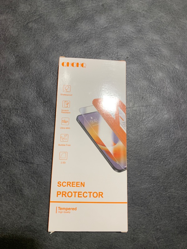 Photo 1 of [1-Second Auto-Install] QHOHQ 3 Pack Privacy Screen Protector for iPhone 17 Pro [6.3 Inch] + 1 Set Camera Lens Protector, 25° Anti Spy Tempered Glass, [12FT Military Grade Shatterproof], Case Friendly