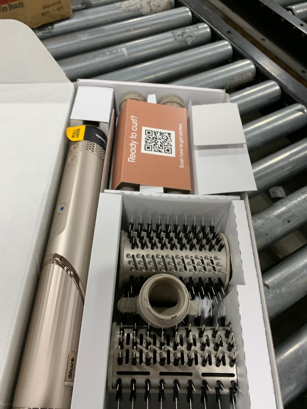 Photo 1 of Shark HD430 FlexStyle Air Styling & Drying System, Powerful Hair Dryer Brush & Multi-Styler with Auto-Wrap Curlers, Paddle Brush, Oval Brush, Concentrator Attachment, Stone