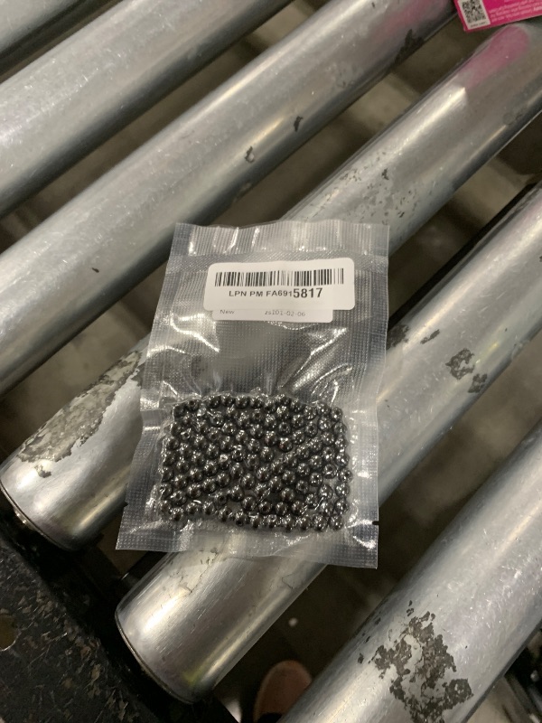 View 2 of 100pcs 6mm Black Hematite Beads Natural Gemstone Beads Round Loose Beads for Crafting and Jewelry Making