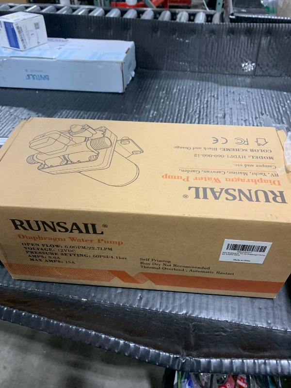 Photo 1 of [Upgraded Version] 12V DC Self-Priming Diaphragm Water Pump,30-70 PSI Continuously Adjustable,6.0GPM Water Flow,RV Fresh Water Pump with Automatic Pressure Switch for RV, Yacht, Camper