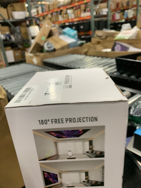 Photo 1 of ?Electric Focus?Magcubic Mini Projector 4K Support, Smart Projector with WiFi 6 and Bluetooth 5.4, 5W Soundbase Speaker, 180° Rotation, Portable Proyector for Home Theater