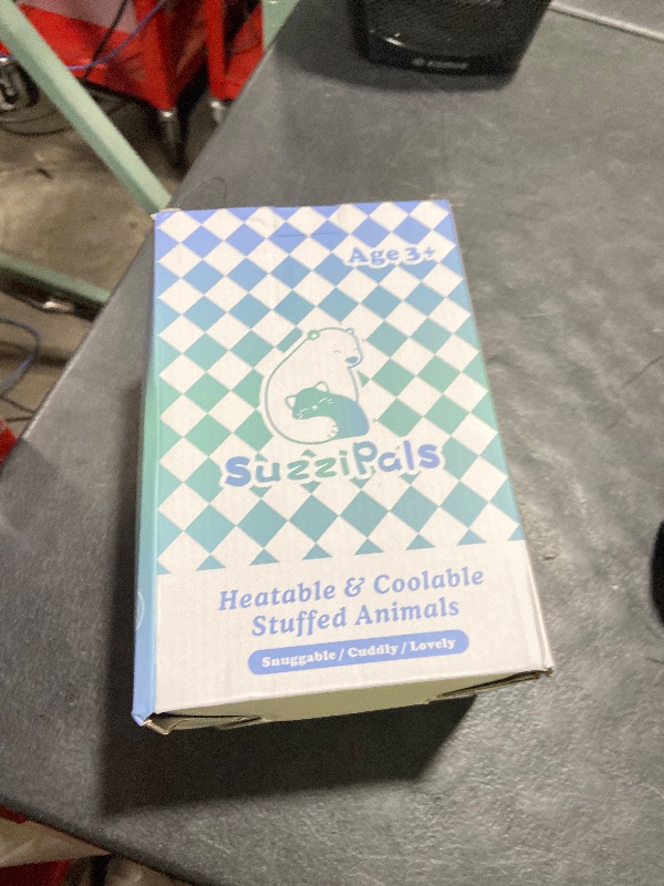 Photo 1 of SuzziPals Heatable & Coolable Black and White Cat Stuffed Animal, Microwave Heating Pad Animal for Discomfort, Cat Plush for Companion, Plush Cats Lavender Stuffed Animal, Stuffed Cats Toys Gift