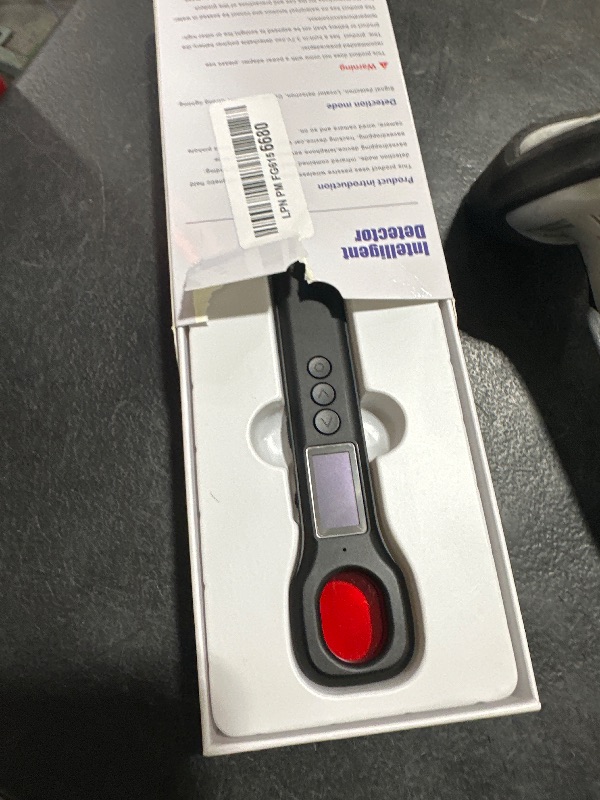 Photo 1 of navfalcon Hidden Camera Detectors, 2025 Camera Detector, GPS Tracker & Bug Detector, Listening Device Detector, 5 Levels Sensitivity 4 Modes for Hotel Rooms, Travel, Office, Car(Black)