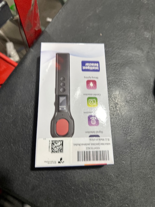 Photo 1 of navfalcon Hidden Camera Detectors, 2025 Camera Detector, GPS Tracker & Bug Detector, Listening Device Detector, 5 Levels Sensitivity 4 Modes for Hotel Rooms, Travel, Office, Car(Black)