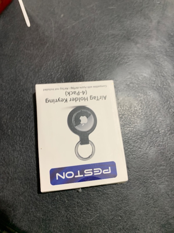 Photo 1 of [4-Pack] Case for Apple AirTag Holder Keychain – IPX6 Waterproof, Anti-Lost, Scratch-Resistant Case for Air Tag – for Keys, Pets, Luggage