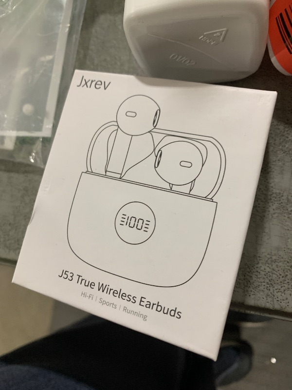 Photo 1 of Wireless Earbuds, Bluetooth 5.4 Ear Buds LED Power Display Headphones Bass Stereo, Bluetooth Earbuds in-Ear Noise Cancelling Mic, 40H Playback Mini Case IP7 Waterproof Sports Earphones for Android iOS