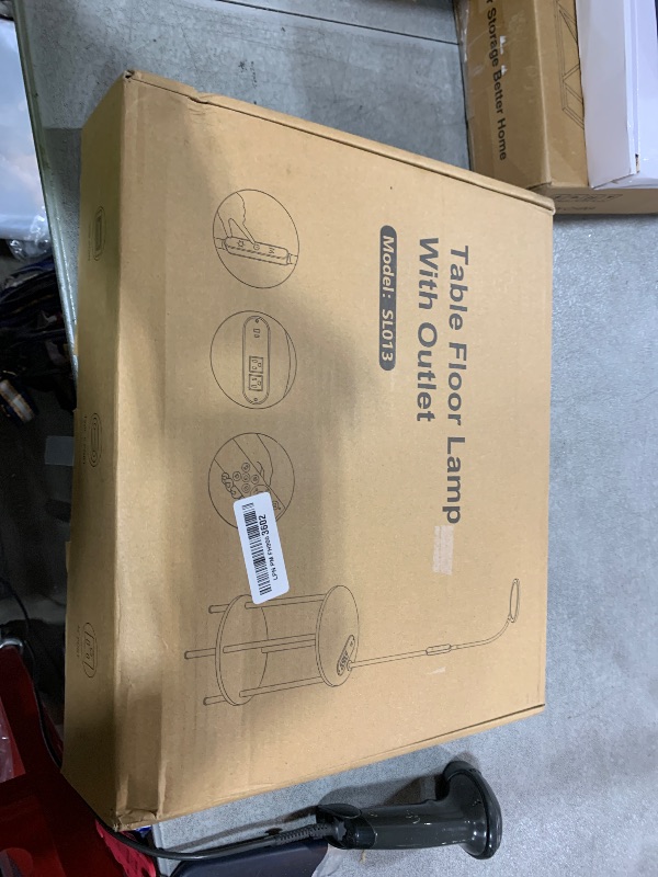 Photo 1 of 10,000 Lux Light Therapy Lamp, Sunlight Lamp Happy Light, Floor Lamp with Side Table & Charging Station (USB/Type-C/2 AC) - Timer & Remote Control for Home Office, Bedroom