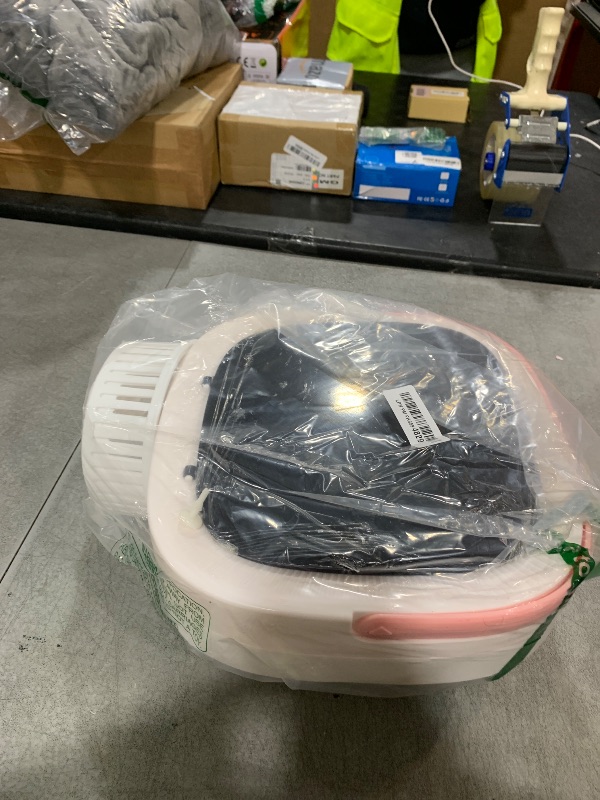 Photo 1 of Portable Mini Washing Machine, 16L Foldable Washer and Dryer with 3 Modes Deep Cleaning, Upgraded Small Collapsible Laundry for Hotel, Apartment, Home and Travel - Pink