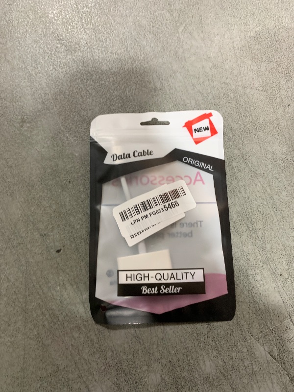 Photo 1 of [Apple MFi Certified] Apple Lightning to HDMI Adapter for iPhone to TV, 1080P Digital AV Adapter Sync Screen Connector Cable Compatible for iPhone 14 13 12 11 XS XR X 8 iPad to HDTV Projector Monitor