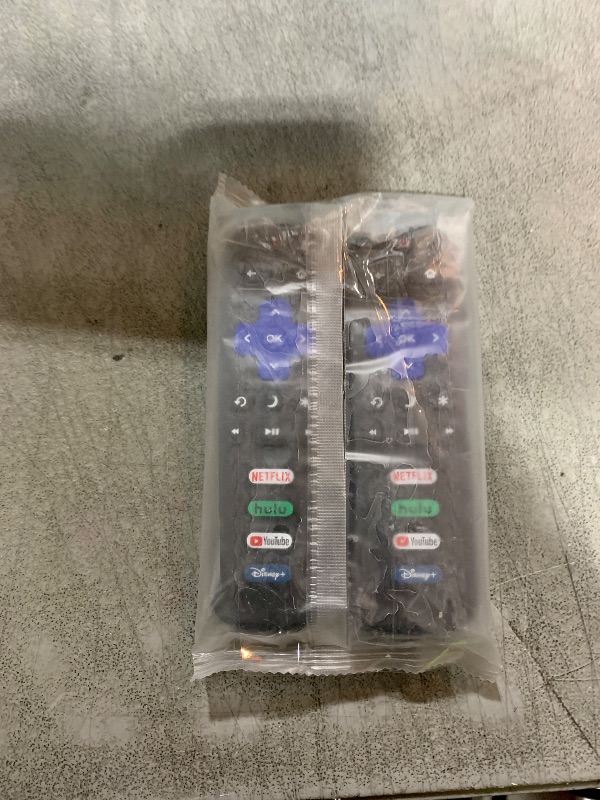 Photo 1 of (Pack of 2) Replacement Remote Control Only for Roku TV, Compatible for TCL Roku/Hisense Roku/Onn Roku/Sharp Roku/Element Roku/Westinghouse Roku/Philips Roku Smart TVs (Not for Roku Stick and Box)