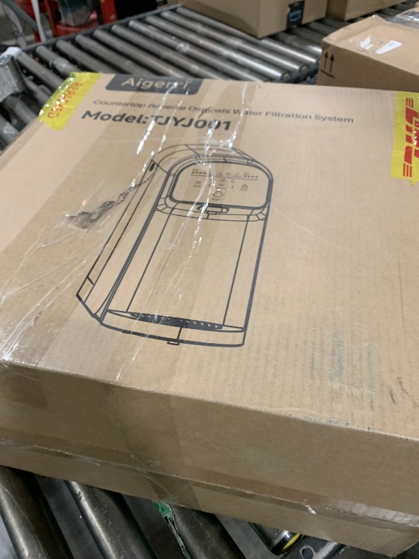 Photo 1 of Aigerri Portable Countertop Reverse Osmosis Water Filter with UV, 5-Stage RO Filtration System, No Installation Needed, 5:1 Pure to Drain Ratio, Compact Water Purifier for Home, Office & RV