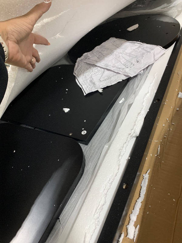 Photo 1 of Muwuele Solid Wood Full Length Mirror Coat Rack, 70" x 20" Oversize Standing Mirror Full Length with Brake Wheels, Floor Mirror for Living Room, Entryway (Black)