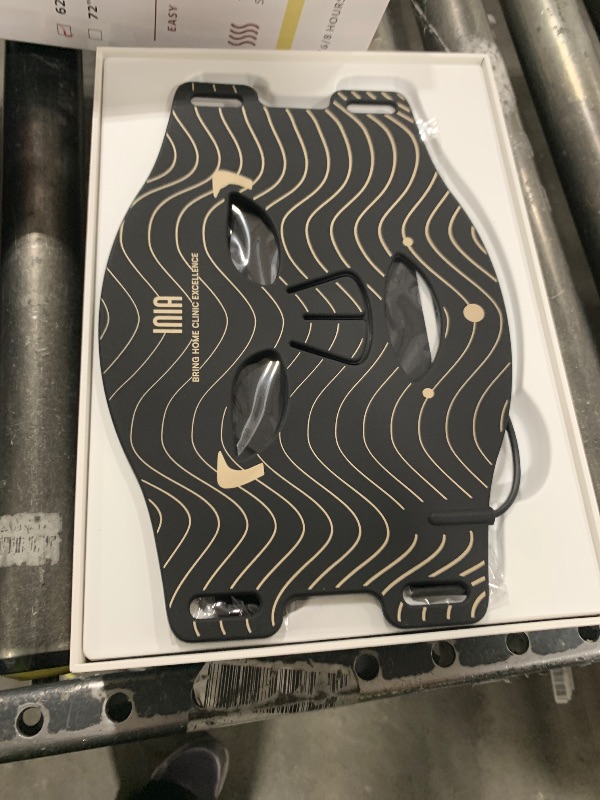 Photo 1 of INIA Red Light Therapy Mask for Face – 4 Light Modes with 850nm NIR, Red & Blue LED Light Therapy, 2600mAh Rechargeable LED Face Mask for Radiant Glow at Home, Black