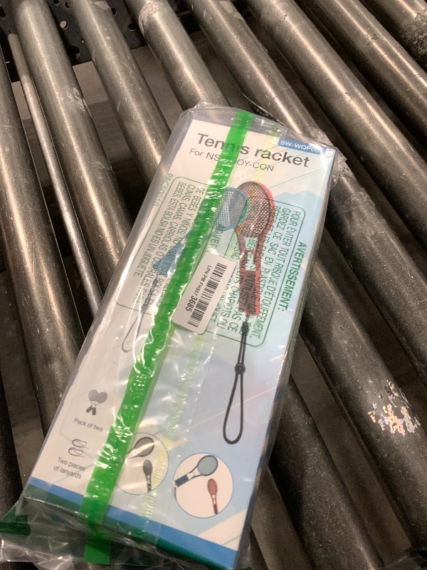 Photo 1 of [Compatible with Switch 2/1] WAXITY Tennis Racket for Mario Tennis Aces/for Mario Tennis Fever Sports Games, Handle Grip Holder Accessories for Nintendo Switch 2/1 Controllers, for Joycon Comfort Hold