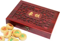 Photo 1 of ?? Maoershan Classic Bamboo Chinese Chess Gift Set
