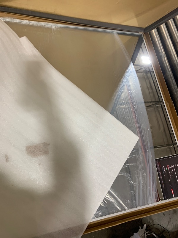 Photo 1 of GLSLAND 71"x31" Full Length Mirror Extra Large Hanging or Leaning Rectangle Mirror Aluminum Alloy Thin Frame Bedroom Floor Dressing,Silver