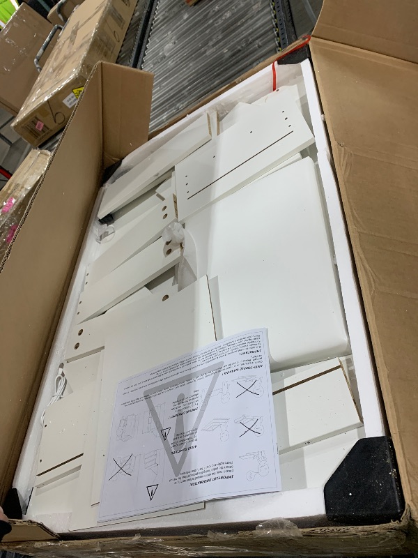 Photo 1 of VANITY TABLE - FOR PARTS ONLY