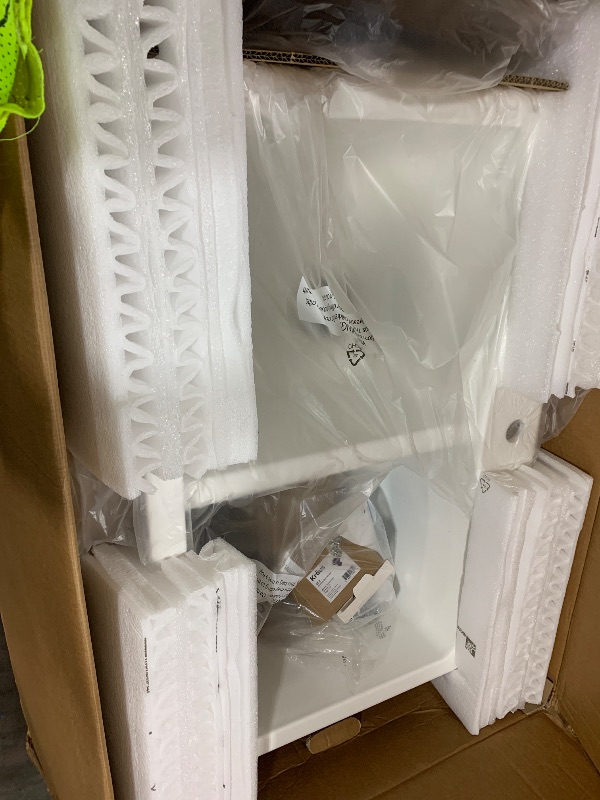 Photo 1 of KRAUS Forteza 33-inch Granite Drop In/Undermount 50/50 Double Bowl White Kitchen Sink, KGD-52WHITE