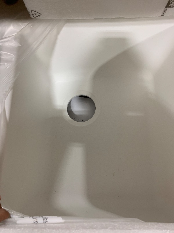 Photo 1 of KRAUS Forteza 33-inch Granite Drop In/Undermount 50/50 Double Bowl White Kitchen Sink, KGD-52WHITE