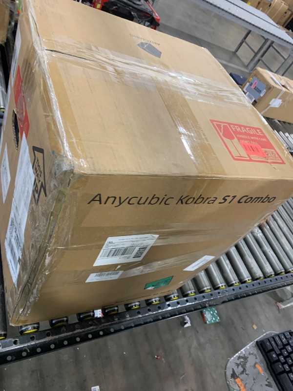 Photo 1 of Anycubic Kobra S1 Combo Multicolor 3D Printer with Anycubic ACE PRO, 4 Multicolor, Drying and Printing at the Same Time, 600mm/s Fast Speed with 320? Hotend, Built-in Camera 44dB Quiet 250*250*250mm