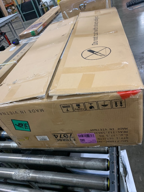 Photo 1 of DWVO 40 Inch Black Floating Bathroom Vanity, Wall Mounted Bathroom Vanity with White Quartz Stone Countertop and Ceramic Basin Sink Bathroom Cabinet with 2 Drawers & 2 Storage Cabinets