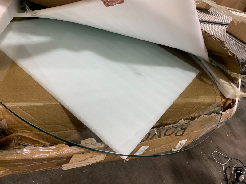 Photo 1 of ROUND CLEAR TABLE